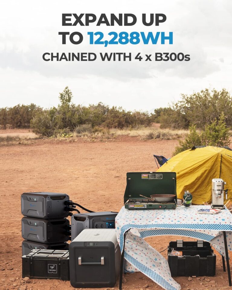 BLUETTI Expandable Power Station AC300 and B300 External Battery Module_4