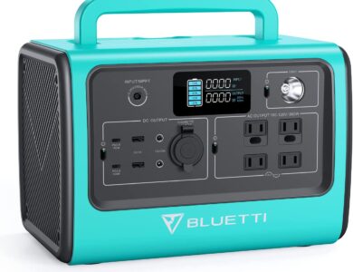 BLUETTI Portable Power Station EB70S, 716Wh LiFePO4 Battery Backup w/ 4 800W AC Outlets