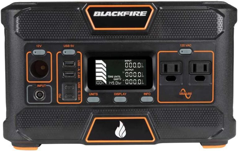 Blackfire | Klein Outdoors | Portable Power Station Pac505, 505Wh Mobile Outdoor Solar Generator