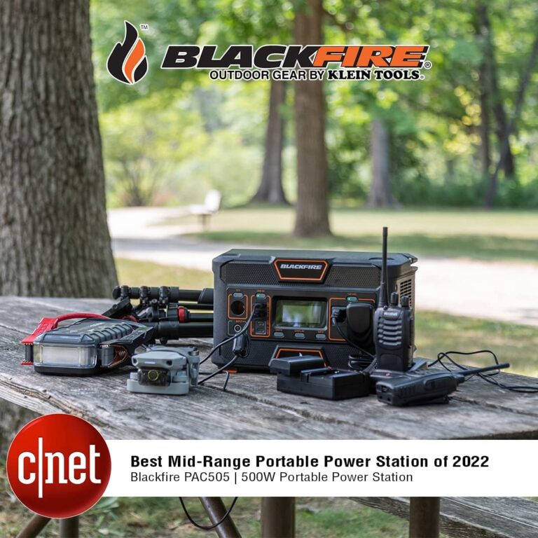 Blackfire - Klein Outdoors - Portable Power Station Pac505, 505Wh Mobile Outdoor Solar Generator_3