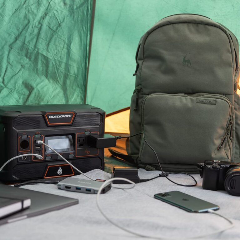 Blackfire - Klein Outdoors - Portable Power Station Pac505, 505Wh Mobile Outdoor Solar Generator_8