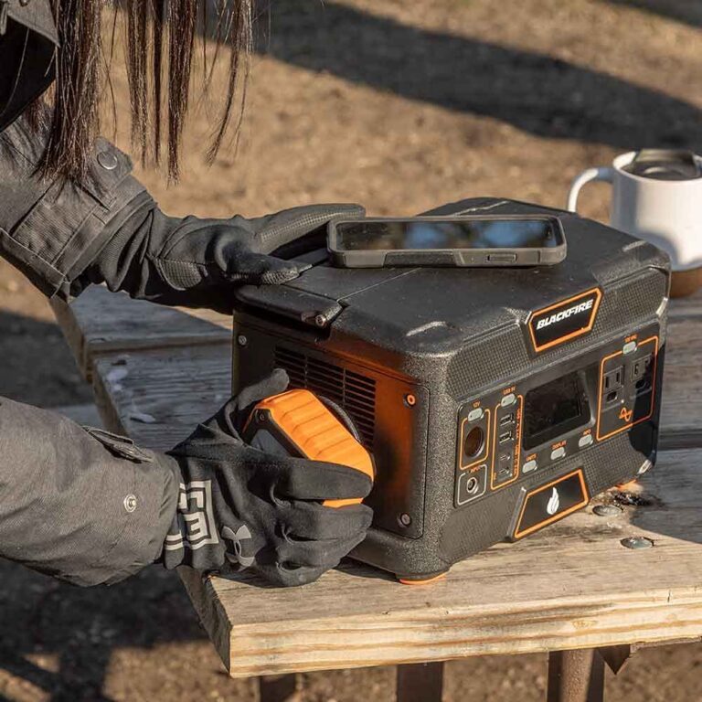 Blackfire - Klein Outdoors - Portable Power Station Pac505, 505Wh Mobile Outdoor Solar Generator_9