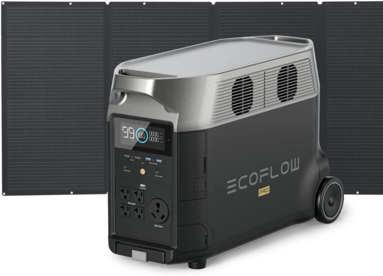 EF ECOFLOW DELTA Pro Solar Generator 3.6KWh/3600W