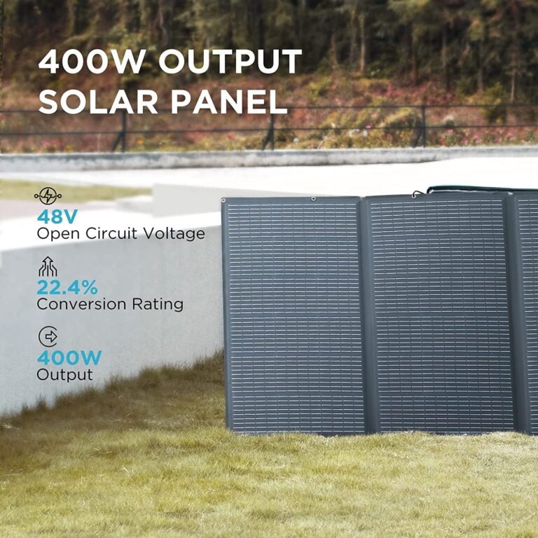 EF ECOFLOW DELTA Pro Solar Generator 3.6KWh 3600W with 400W Portable Solar Panel_3