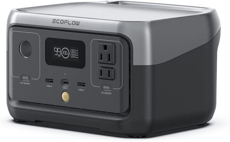 EF ECOFLOW Portable Power Station RIVER 2- 256Wh LiFePO4 Battery