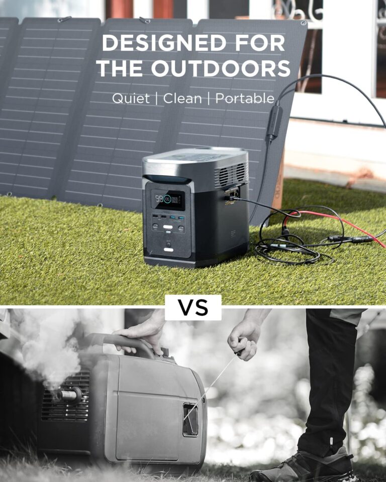 EF ECOFLOW Solar Generator DELTA 1260Wh with 160W Solar Panel - 6 X 1800W_6