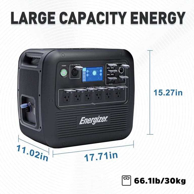 Energizer Portable Power Station 2100W 2150Wh LiFePO4
