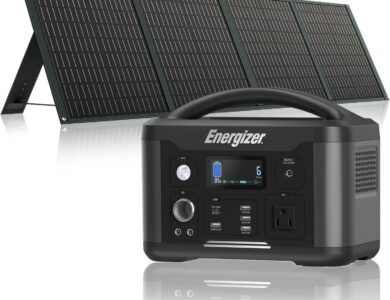 Energizer Portable Power Station 600W 626Wh PPS700 and POWERWIN 100W Foldable Solar Panel