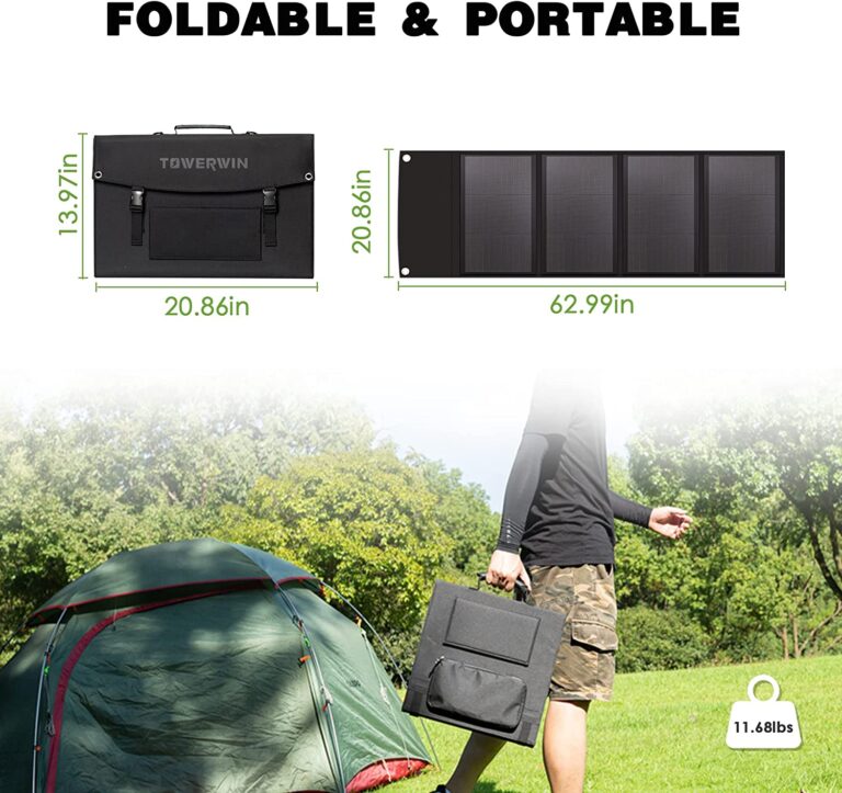 Energizer Portable Power Station 600W 626Wh PPS700 and POWERWIN 100W Foldable Solar Panel