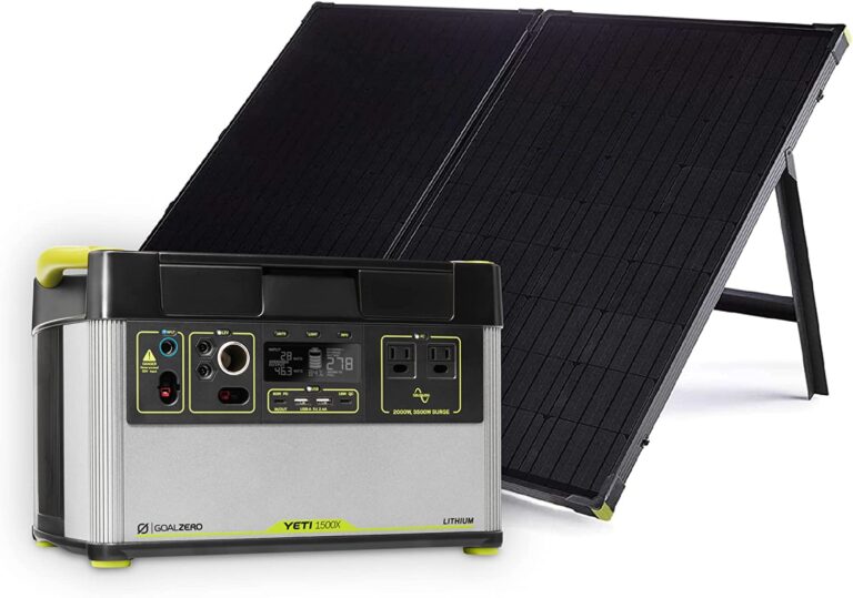 Goal Zero Yeti 1500X + Boulder 200 Briefcase Solar Generator---portable power station-1