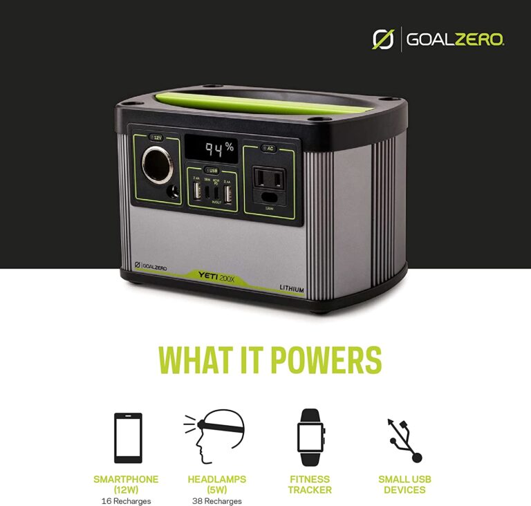 Goal Zero Yeti 200X Lithium Portable Power Station