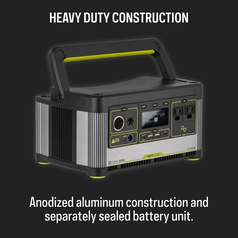 Goal Zero Yeti 500X Portable Power Station 505 Watt-Hours Solar-Powered Generator - 3
