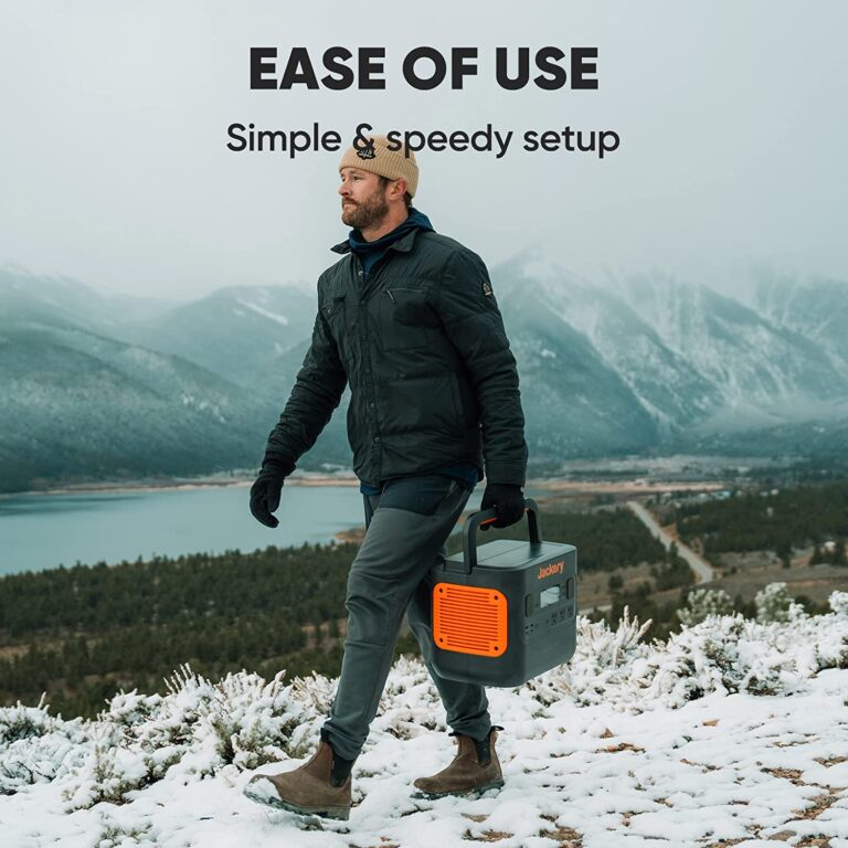 Jackery Explorer 2000 PRO Portable Power Station, 2160Wh Capacity with 3 x 2200W AC Outlets