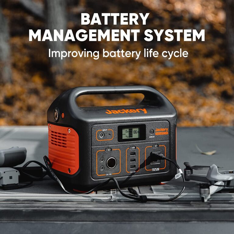 Jackery Portable Power Station Explorer 500, 518Wh Outdoor Solar Generator Mobile Lithium Battery Pack with 110V/500W AC Outlet