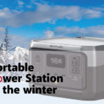 Portable power stations in the winter