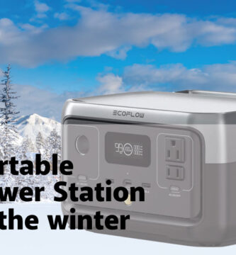 Portable power stations in the winter