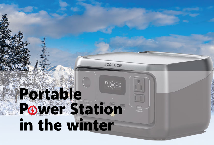 Portable power stations for winter