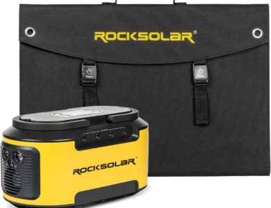 ROCKSOLAR RS420 200W Ready Power Station and RSSP30