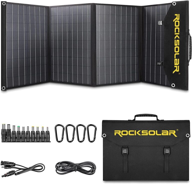 ROCKSOLAR RS650 400W Nomad Power Station and RSSP60 60W Solar Panel