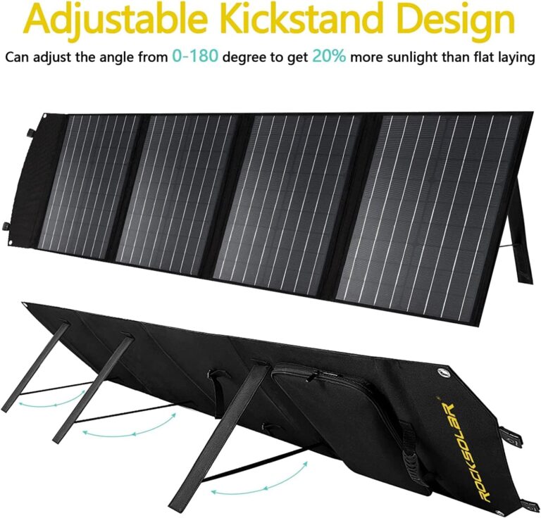 ROCKSOLAR RS650 400W Nomad Power Station and RSSP60 60W Solar Panel