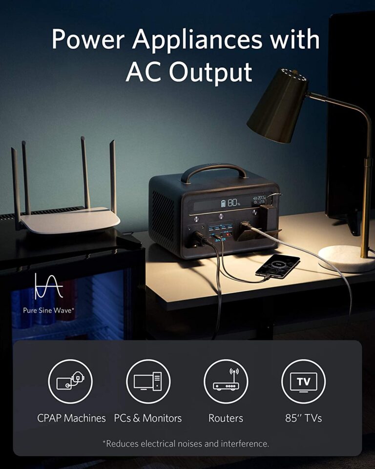 Anker Portable Generator 778Wh, 545 Portable Power Station (PowerHouse 778Wh), 500W Outdoor Generator