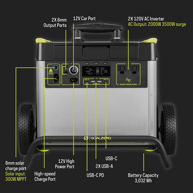 Yeti 3000X Portable Power Station, 2982Wh Portable Lithium Battery Emergency Power Station