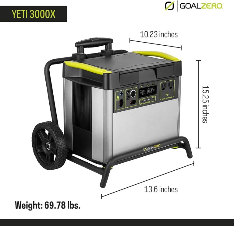Yeti 3000X Portable Power Station, 2982Wh Portable Lithium Battery Emergency Power Station