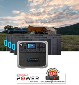 BLUETTI Solar Generator AC200P with 3 PV200 Solar Panels Included