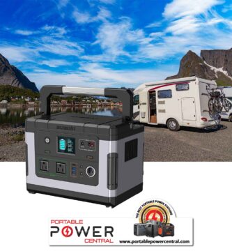 SUAOKI UPS Power Station, G1000 Portable Power Supply 1183Wh Silent Gas Free Generator