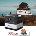 SUAOKI UPS Power Station, G1000 Portable Power Supply 1183Wh Silent Gas Free Generator